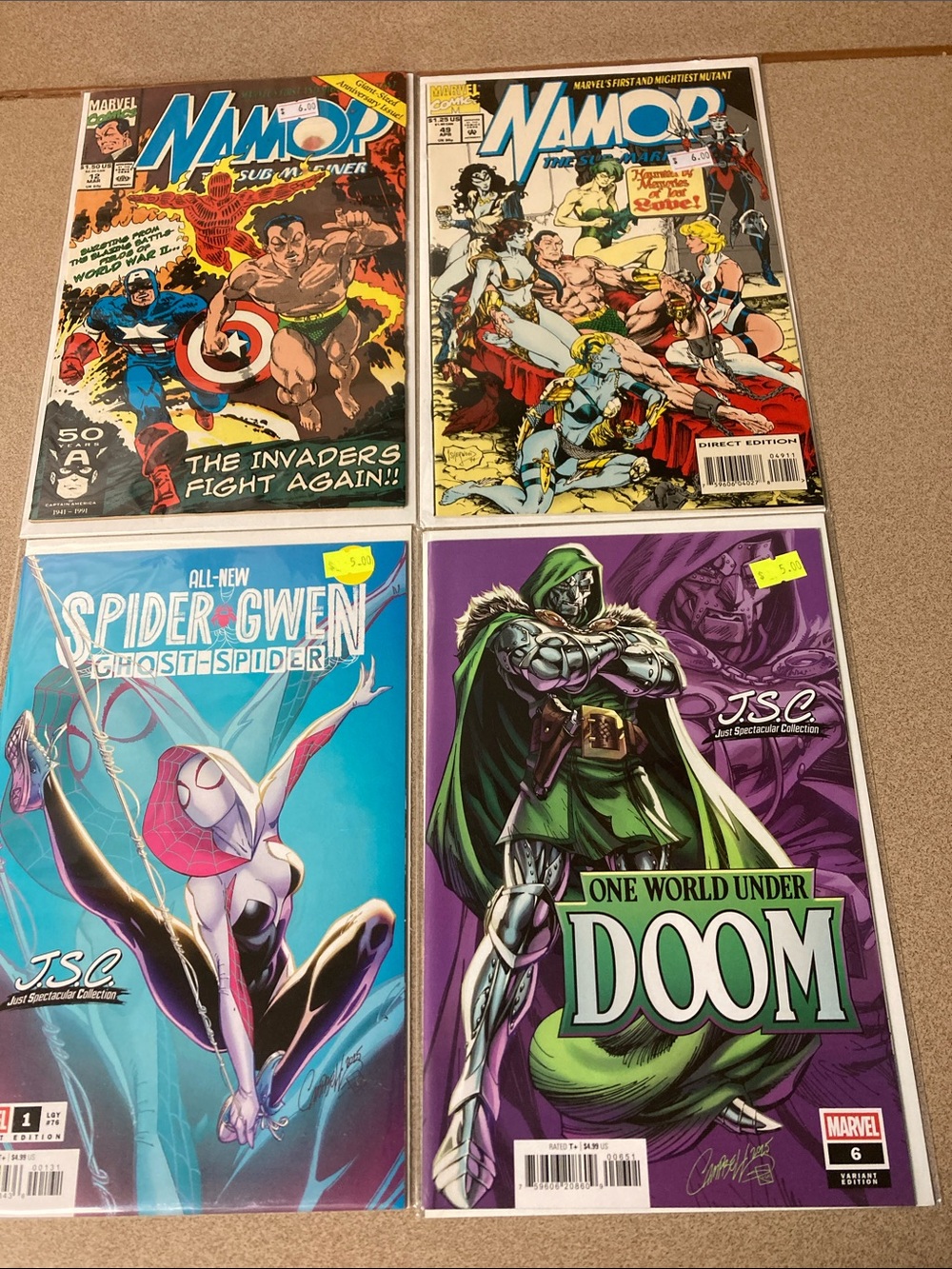 Marvel comic books